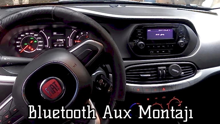 Bluetooth Aux Montajı