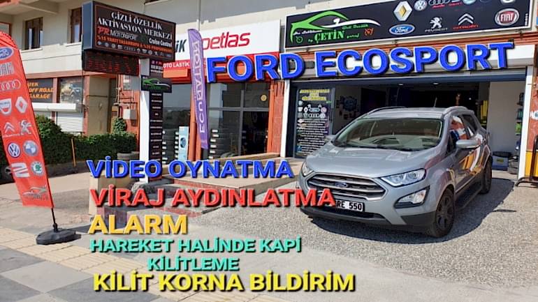 Ford Eco Sport Gizli Özellik Aktivasyon Merkezi
